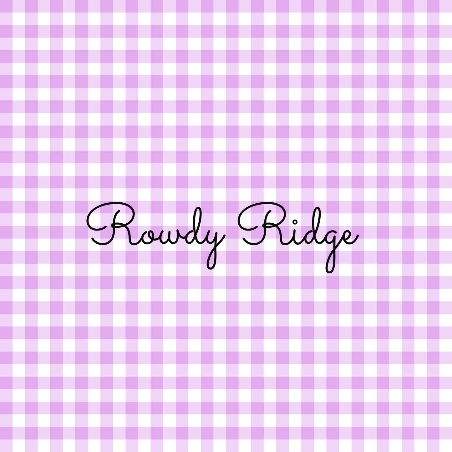 GINGHAM- PURPLE