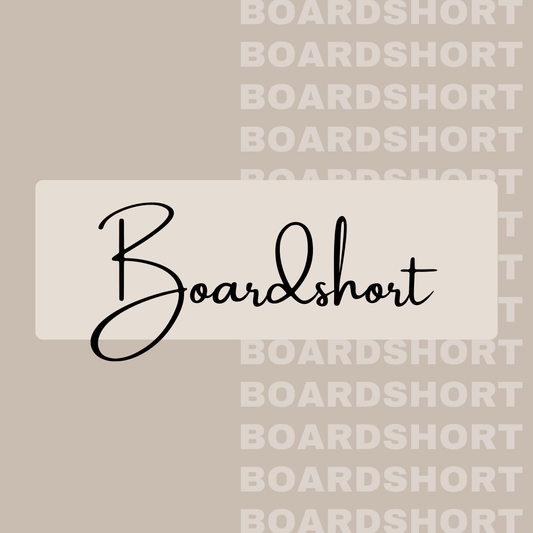 Personal Customs- Boardshort