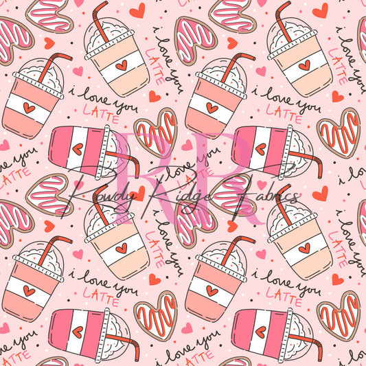 ILY Latte Cookies Pink