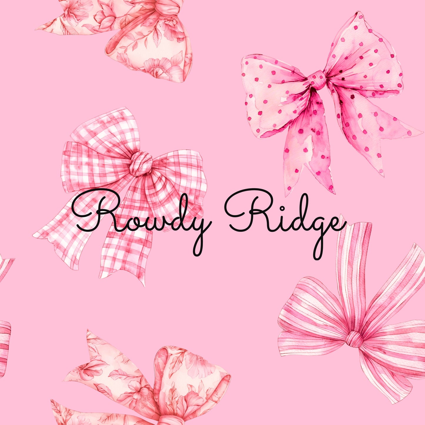 PRETTY IN PINK BOWS