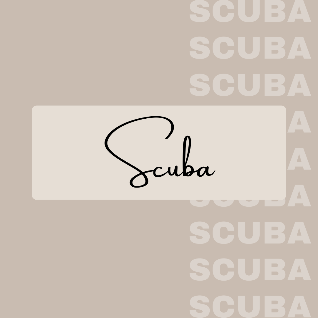 Personal Customs- Scuba